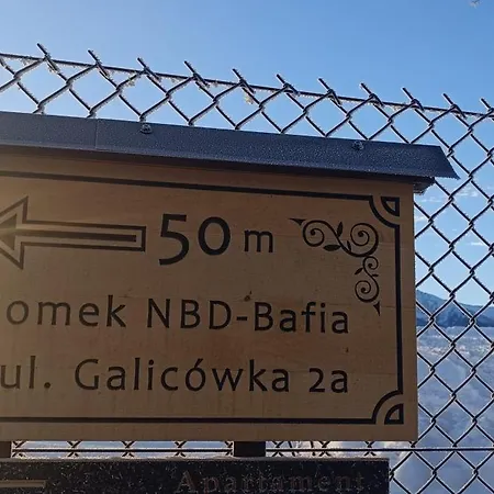 Dağ evi Nbd-bafia Z Kominkiem Zakopane